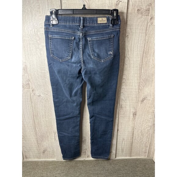 Lot of 3 Jordache Super Skinny Girls Blue Jeans Size 12 Button Fly Stretch Denim - Picture 9 of 12